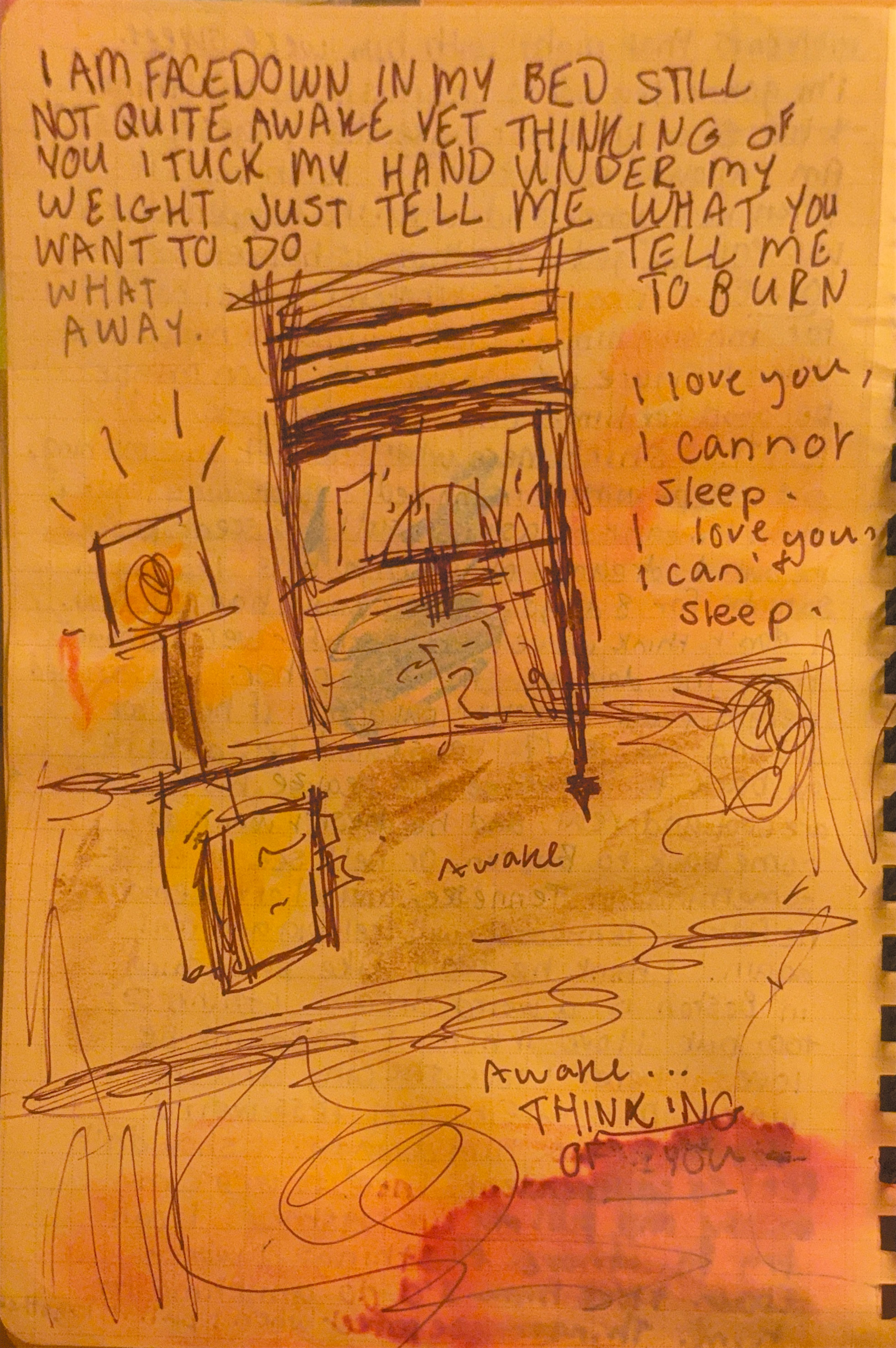 notebook page